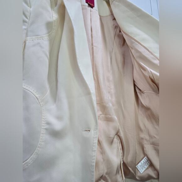 G.I.L.I. Cream Blazer – Size 6 - Picture 12 of 16